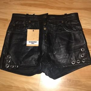 Vintage leather shorts never worn :)